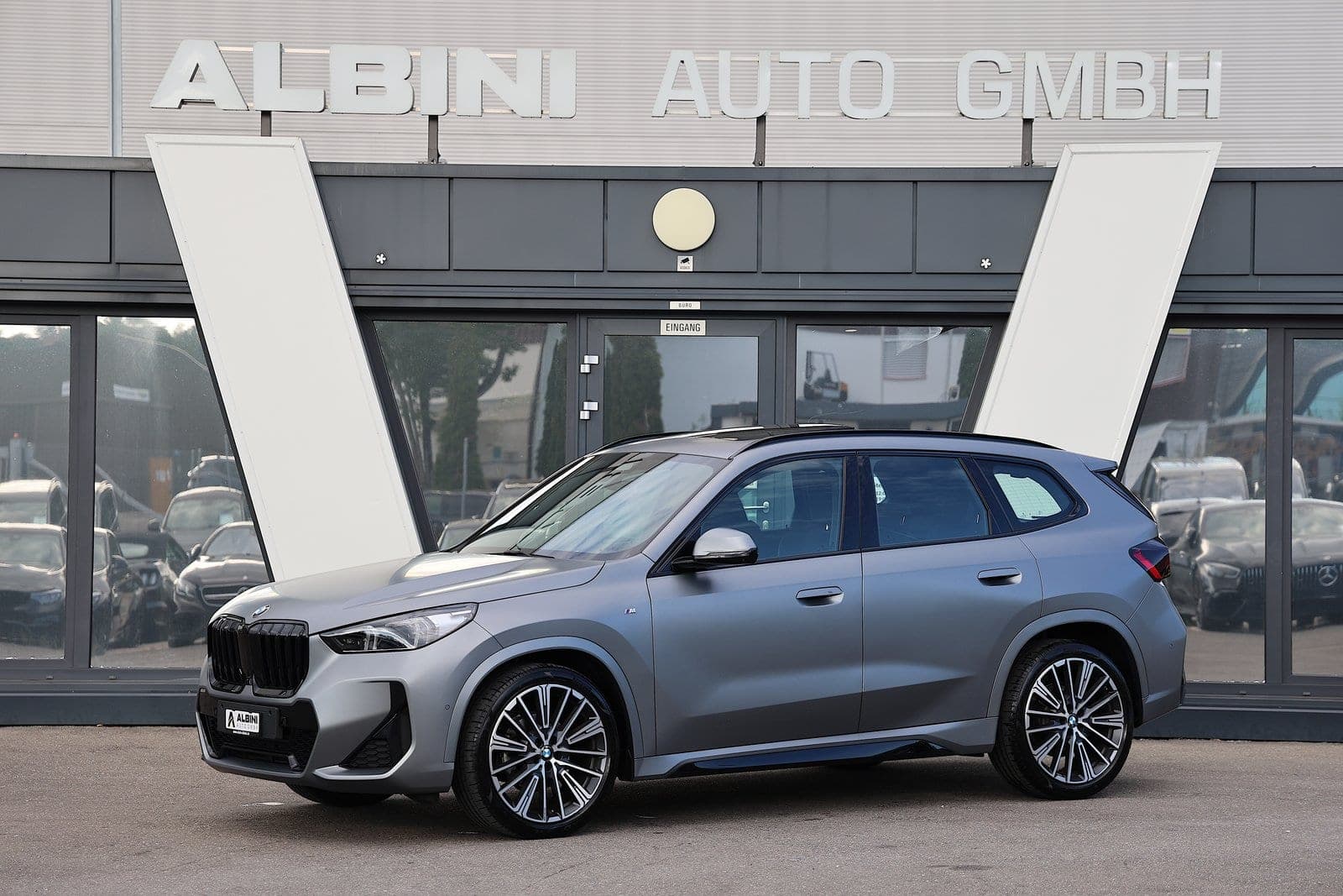 BMW X1 X1 sDrive 18d Facelift M Sport Frozen Grey *CH-Fahrzeug*