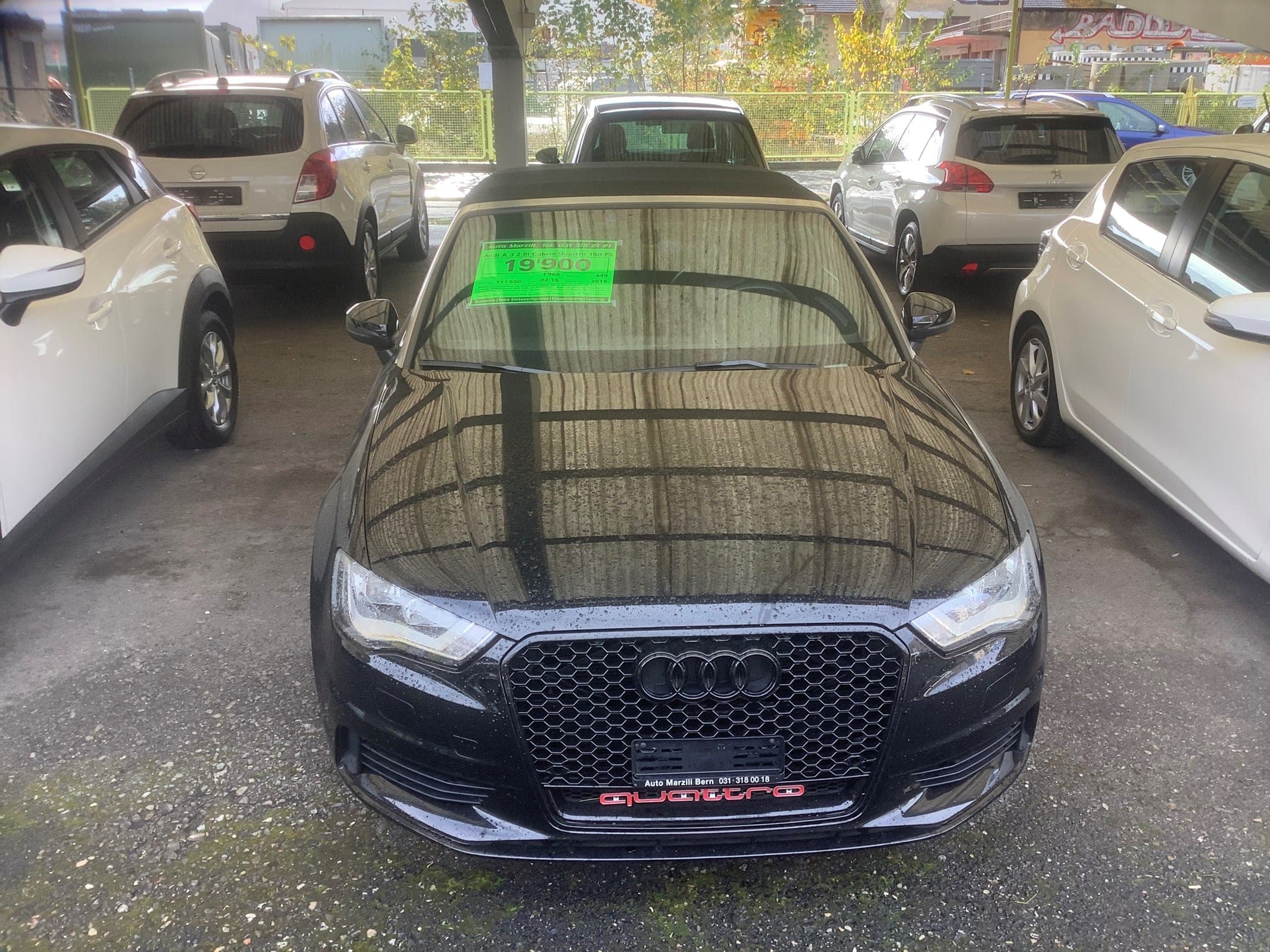 Audi A3 AUDI A3 Cabriolet 2.0 TDI Attraction quattro
