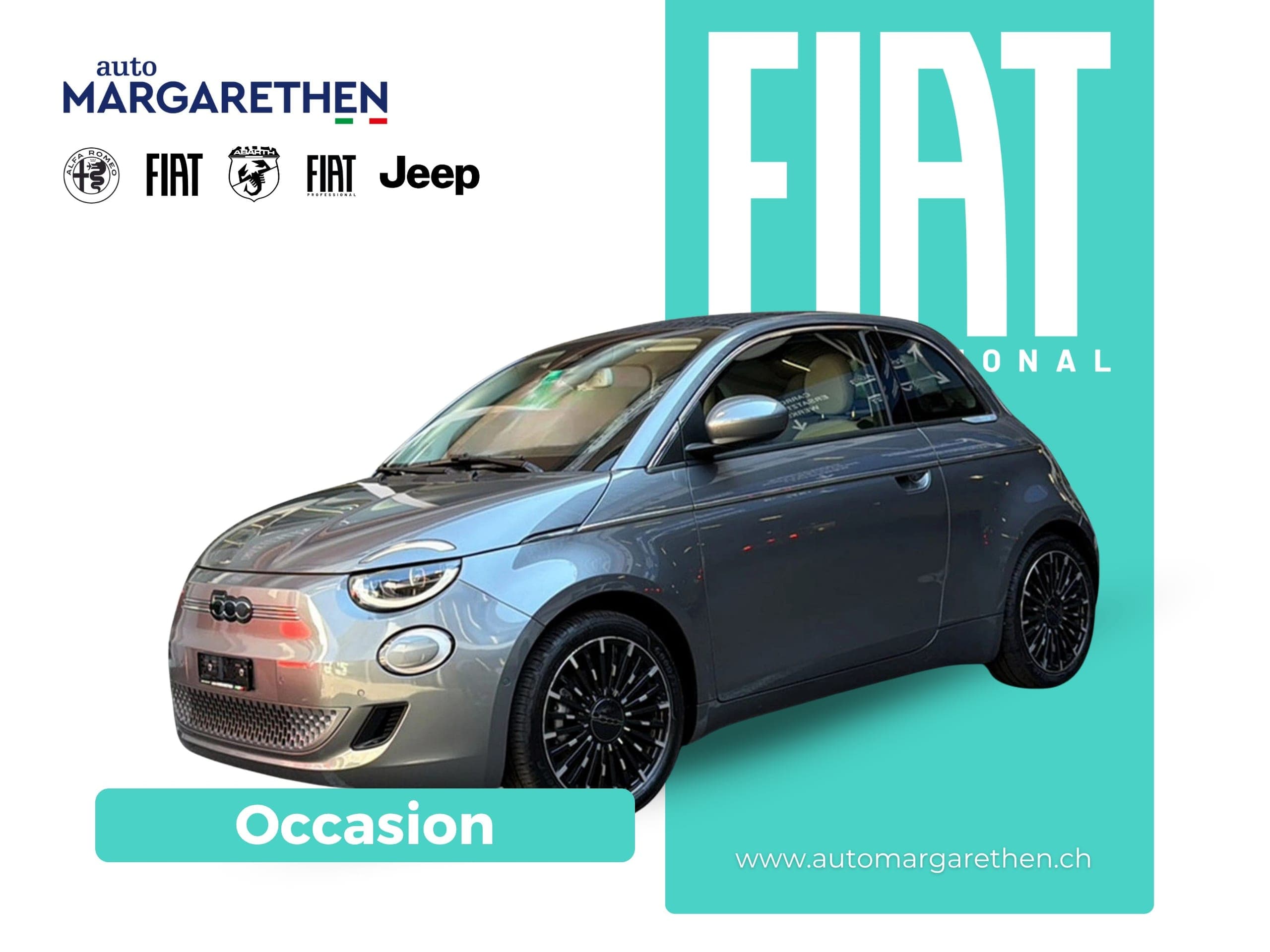 Fiat 500 FIAT 500 C electric 87 kW La Prima By Bocelli Top