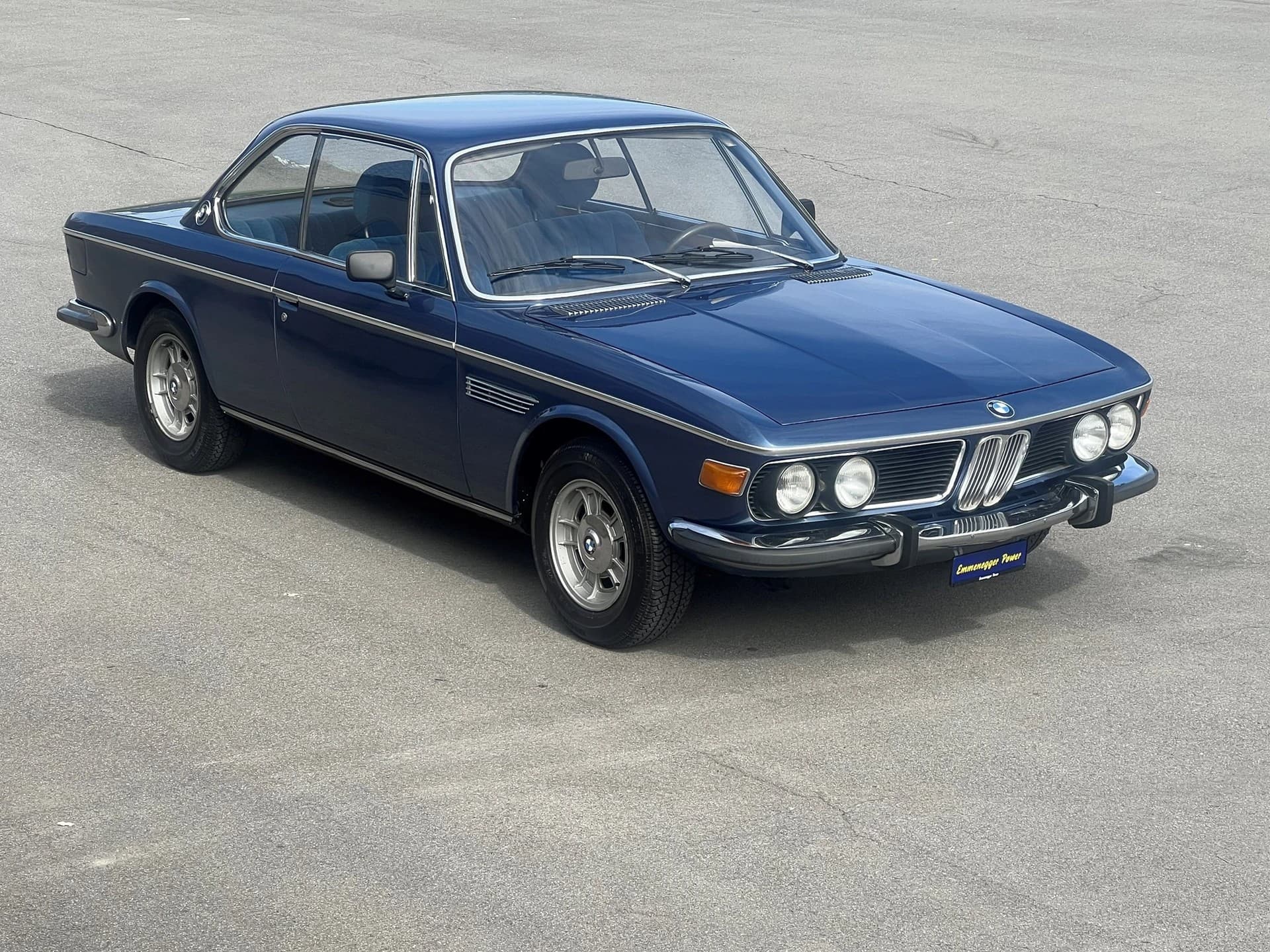BMW 5er BMW 2.8L CS / 1969 blau - Sehr schönes BMW E9 Coupé, 1. Hand