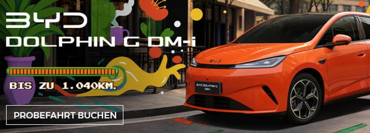 BYD Dolphin G DM-i – bis zu 1'040 km. Jetzt entdecken.