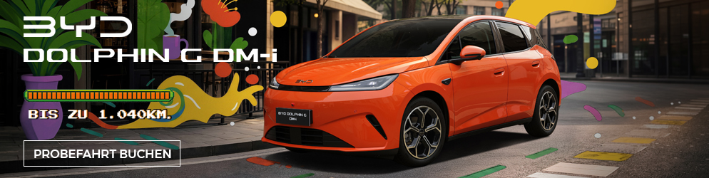 BYD Dolphin G DM-i – bis zu 1'040 km. Jetzt entdecken.